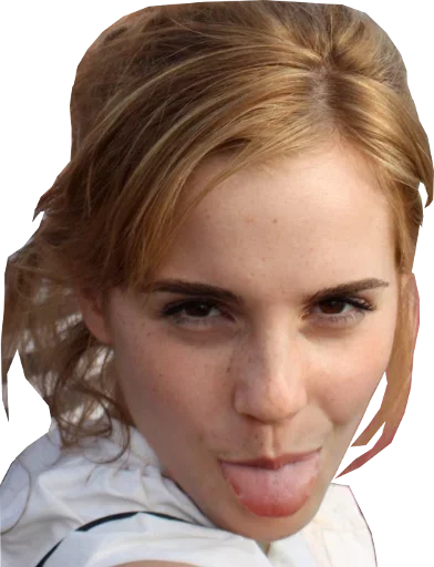 Telegram Sticker «Emma Watson» 😜