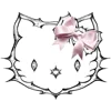 Эмодзи Emo Kitty Emoji 🎀