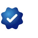 Эмодзи телеграм Verification sign