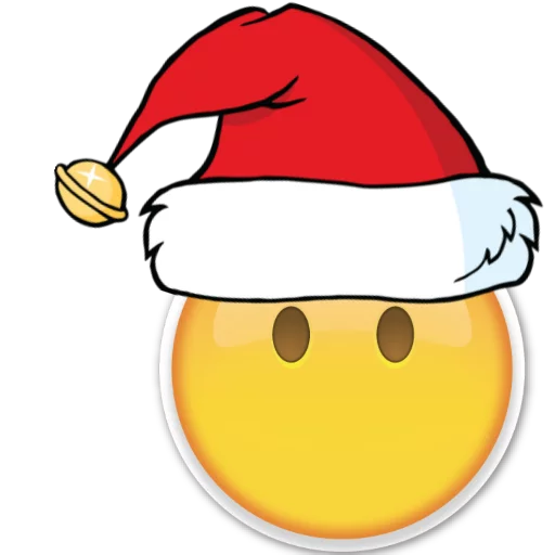 Стікер Emoji Christmas 🎄 ~ 😶