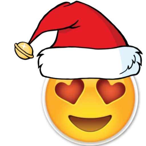 Стікер Emoji Christmas 🎄 ~ 😍
