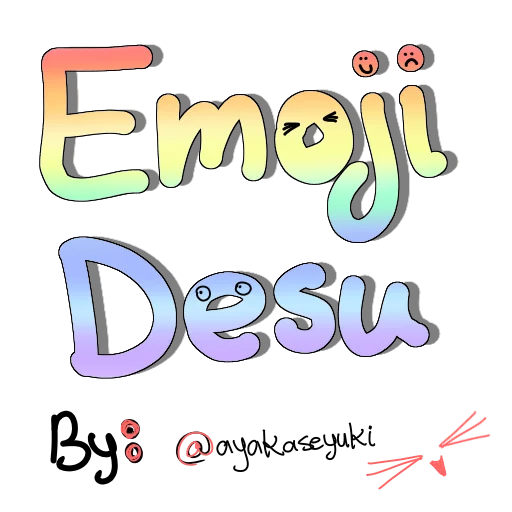 Стикер Telegram «Emoji Desu» 👑