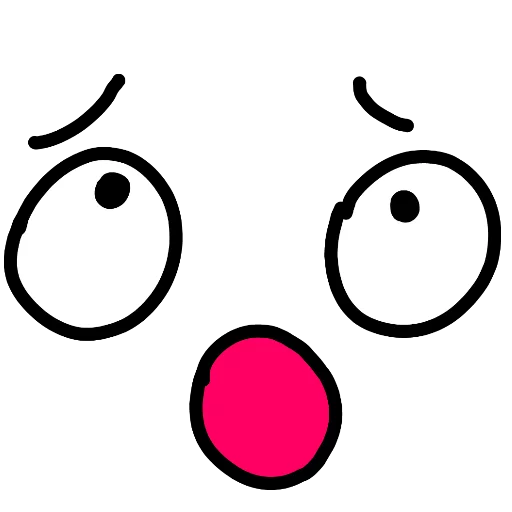 Стікер Telegram «Emoji Desu» 😩