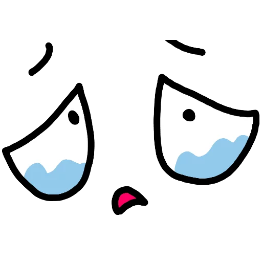 Эмодзи Emoji Desu 😢