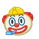 Емодзі телеграм Clowns