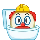Clowns emoji 🚽