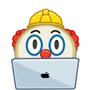 Clowns emoji 🧑‍💻