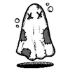 Эмодзи телеграм Ghost