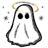 Эмодзи телеграм Ghost 