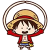 Емодзі One Piece 🏴‍☠️ 🍖