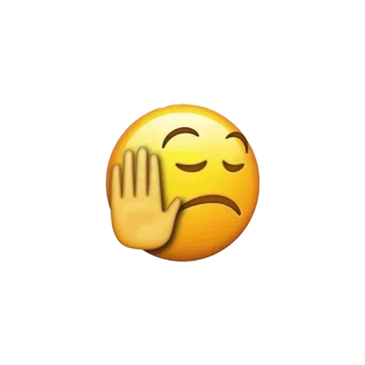Telegram stiker «EmojiRy_Bot» ✋