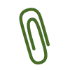 Зеленый шрифт emoji 📎