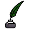 Зеленый шрифт emoji 🪶