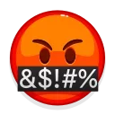 EmojiShortAnimations sticker 🤬