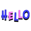 Емодзі Text emoji 👋