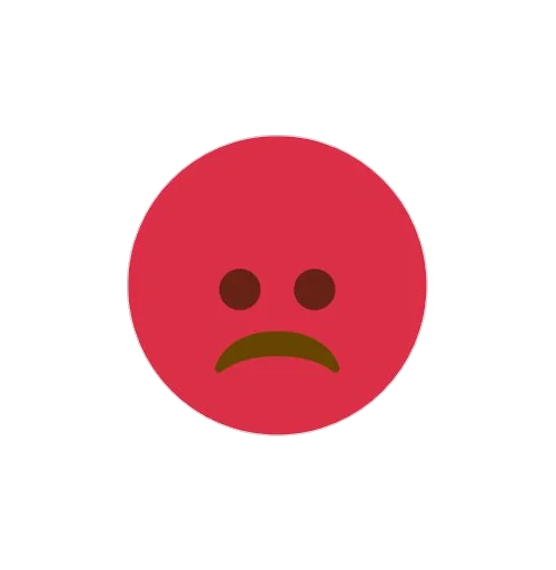 Стикер Telegram «Emoji Mashup» 😡