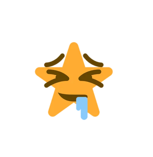 Стікер Telegram «Emoji Mashup» ⭐️