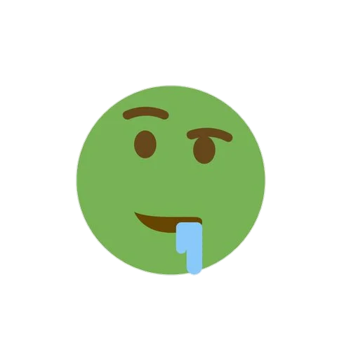 Telegram stiker «Emoji Mashup» 🤢