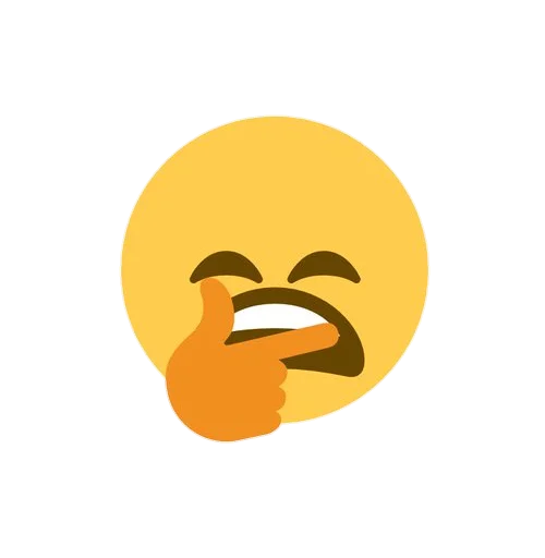 Telegram stiker «Emoji Mashup» 😫