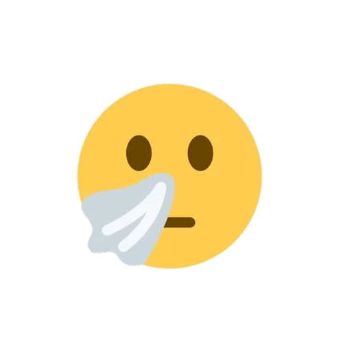 Стикер Telegram «Emoji Mashup» 😐