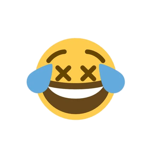 Telegram stiker «Emoji Mashup» 😂