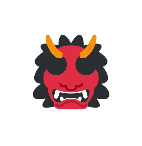 Telegram stiker «Emoji Mashup» 👹