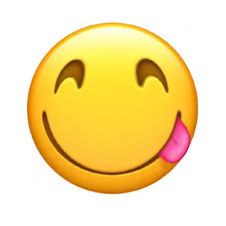 Telegram stiker «Emoji» 😋