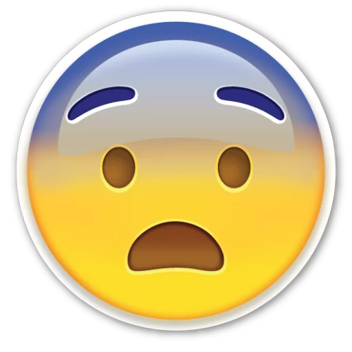 Emoji V1.0 By Carlosartugo stiker 😨