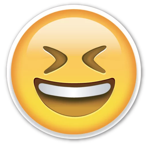 Стікер Telegram «Emoji V1.0 By Carlosartugo» 😆