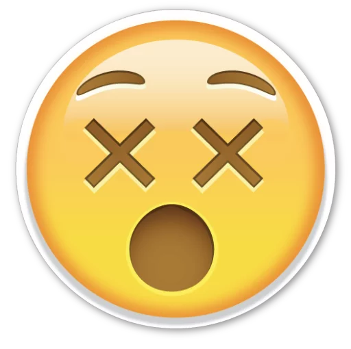 Emoji V1.0 By Carlosartugo stiker 😵