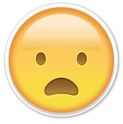 Стикер Telegram «Emoji V1.0 By Carlosartugo» 😦