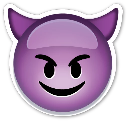 Стікер Emoji V1.0 By Carlosartugo 😈