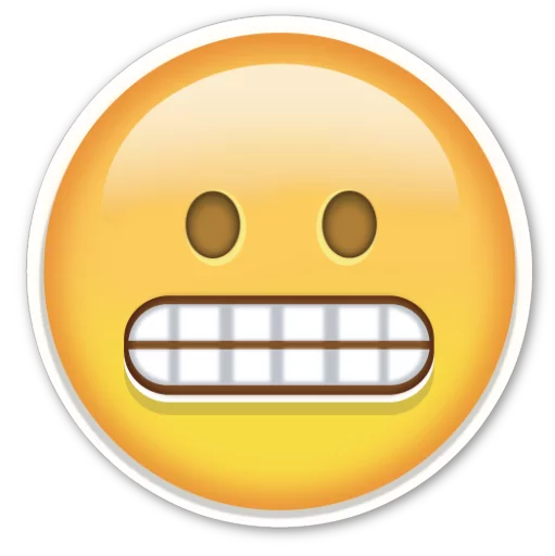 Emoji V1.0 By Carlosartugo stiker 😬