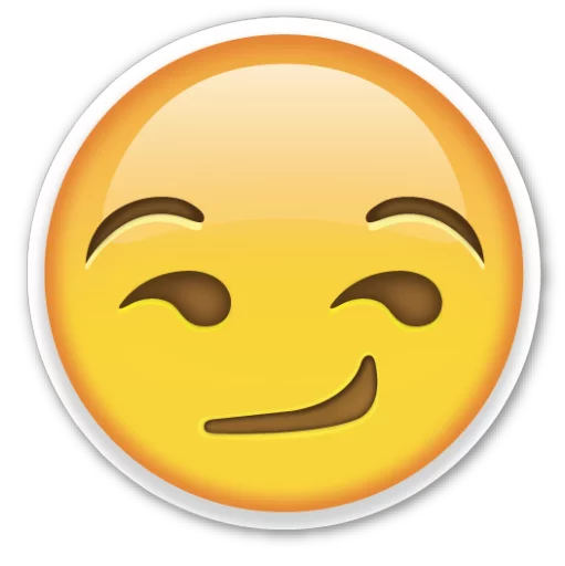 Стикер Telegram «Emoji V1.0 By Carlosartugo» 😏