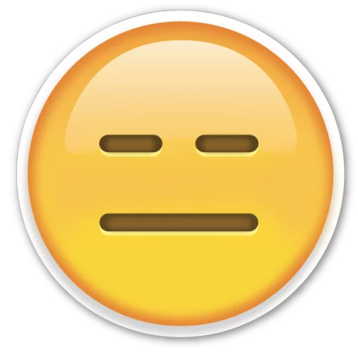 Emoji V1.0 By Carlosartugo stiker 😑