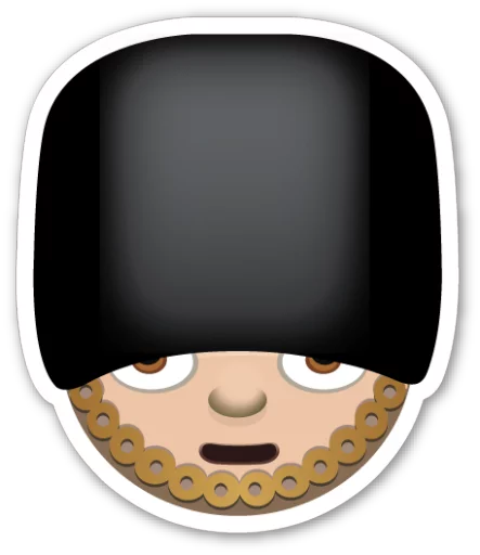 Стікер Telegram «Emoji V1.0 By Carlosartugo» 💂