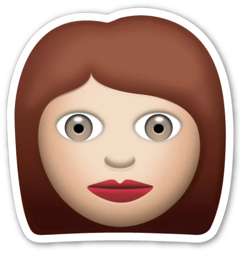 Стікер Telegram «Emoji V1.0 By Carlosartugo» 👩