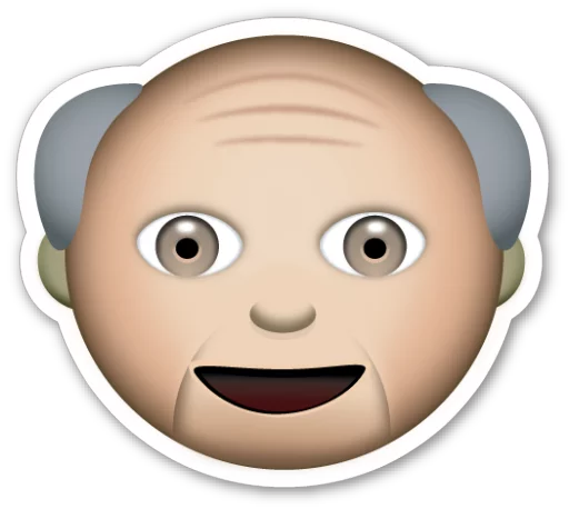 Emoji V1.0 By Carlosartugo stiker 👴