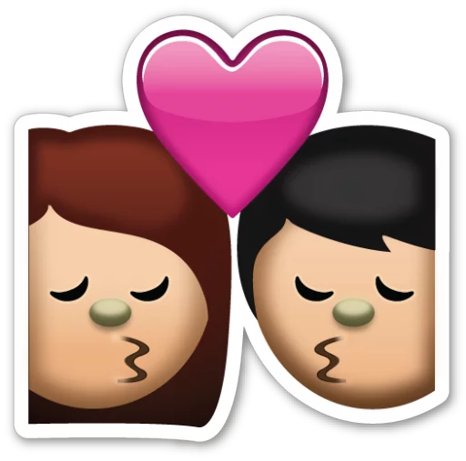 Стикер Telegram «Emoji V1.2 By Carlosartugo» 💏