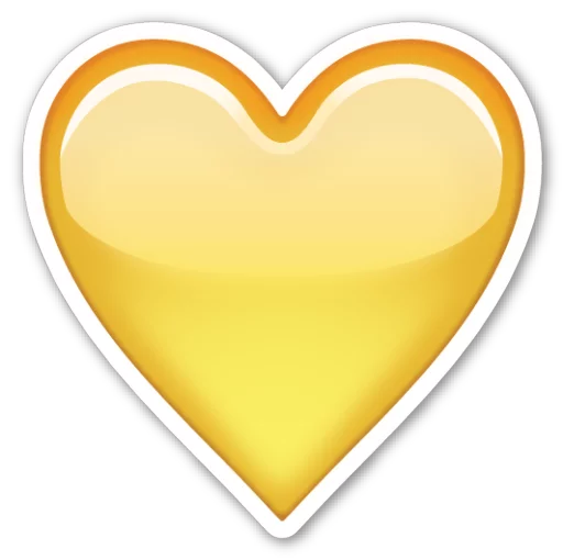 Telegram stiker «Emoji V1.2 By Carlosartugo» 💛