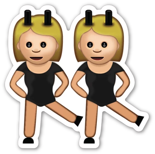 Стікер Telegram «Emoji V1.2 By Carlosartugo» 👯