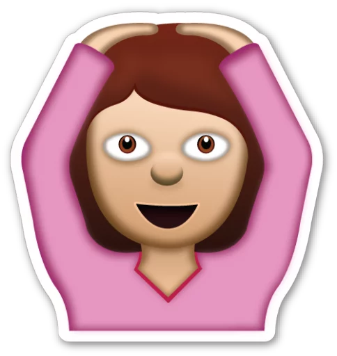 Telegram stiker «Emoji V1.2 By Carlosartugo» 🙆