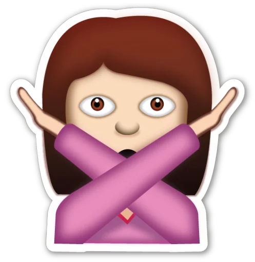 Стікер Telegram «Emoji V1.2 By Carlosartugo» 🙅