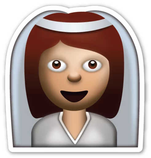 Стикер Emoji V1.2 By Carlosartugo 👰