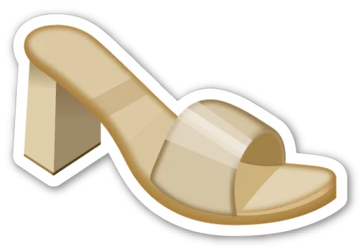 Telegram stiker «Emoji V1.2 By Carlosartugo» 👡
