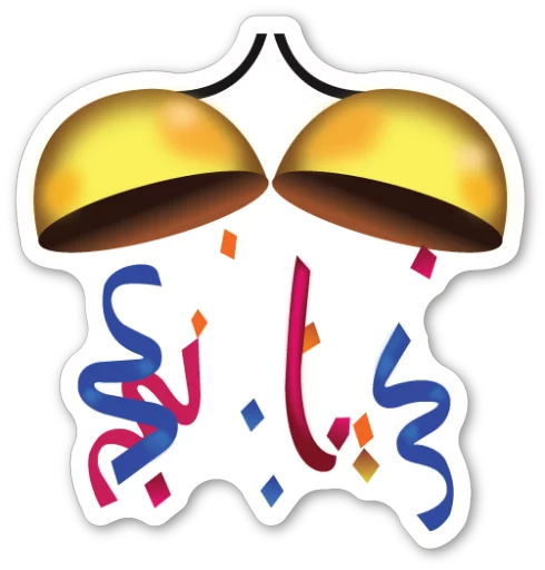 Telegram stiker «Emoji V3.0 By Carlosartugo» 🎊
