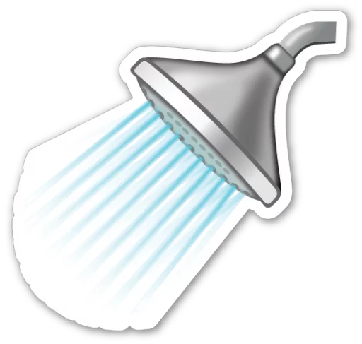 Telegram Sticker «Emoji V3.0 By Carlosartugo» 🚿