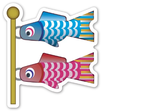 Telegram stiker «Emoji V3.0 By Carlosartugo» 🎏