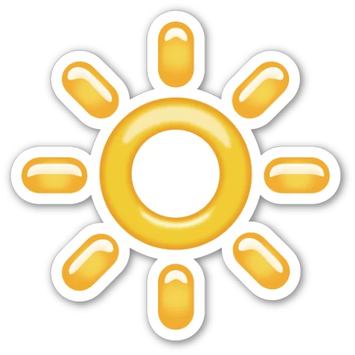 Emoji V3.0 By Carlosartugo sticker 🔆