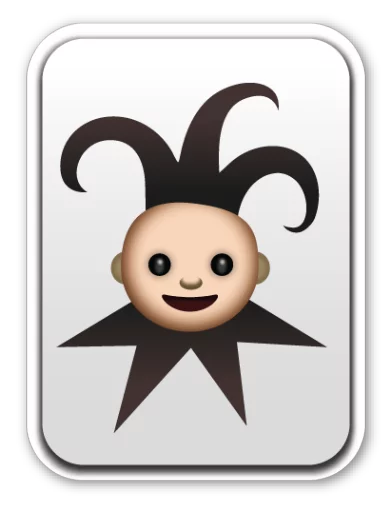 Emoji V3.1 By Carlosartugo sticker 🃏